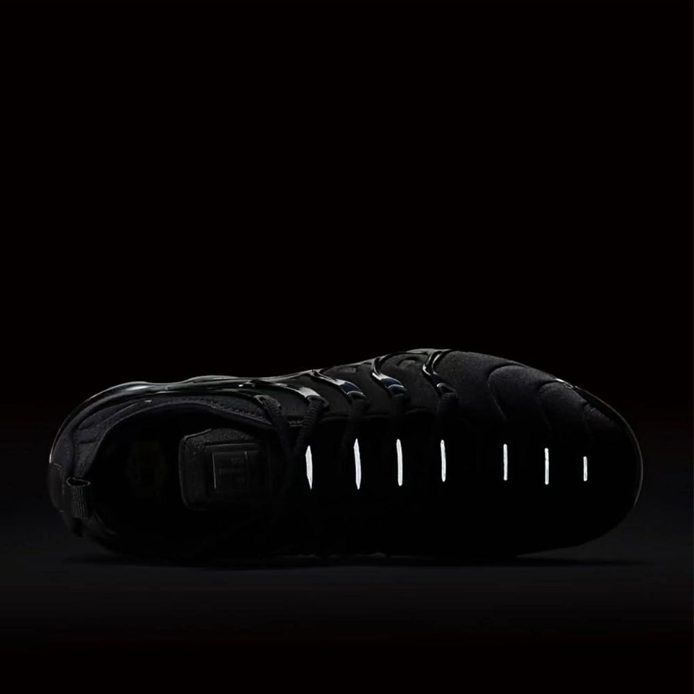 Black Athletic Sneakers Vapor max plus size 10 - Picture 6 of 10